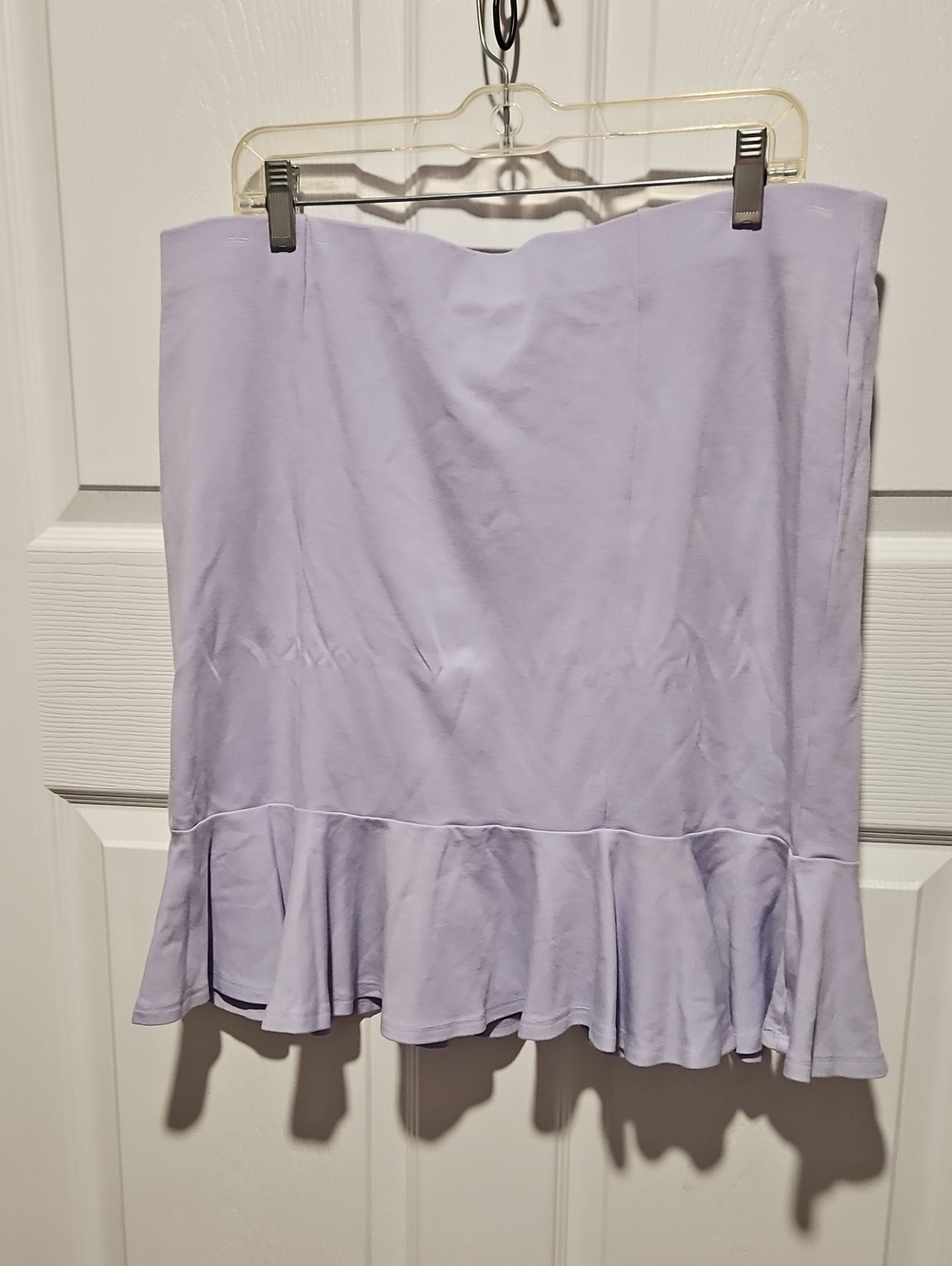 Forever 21 Lilac Ruffle-Hem Mini Skirt